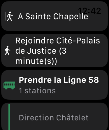 MetrO on Apple Watch